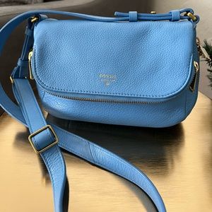Fossil Crossbody Small Leather Bag - great for travel!